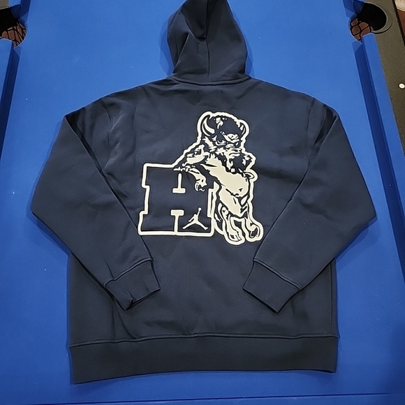 Large or XL Jordan Howard University Bison Pullover Hoodie FD9323-419 Sweatshirt - Picture 2 of 8
